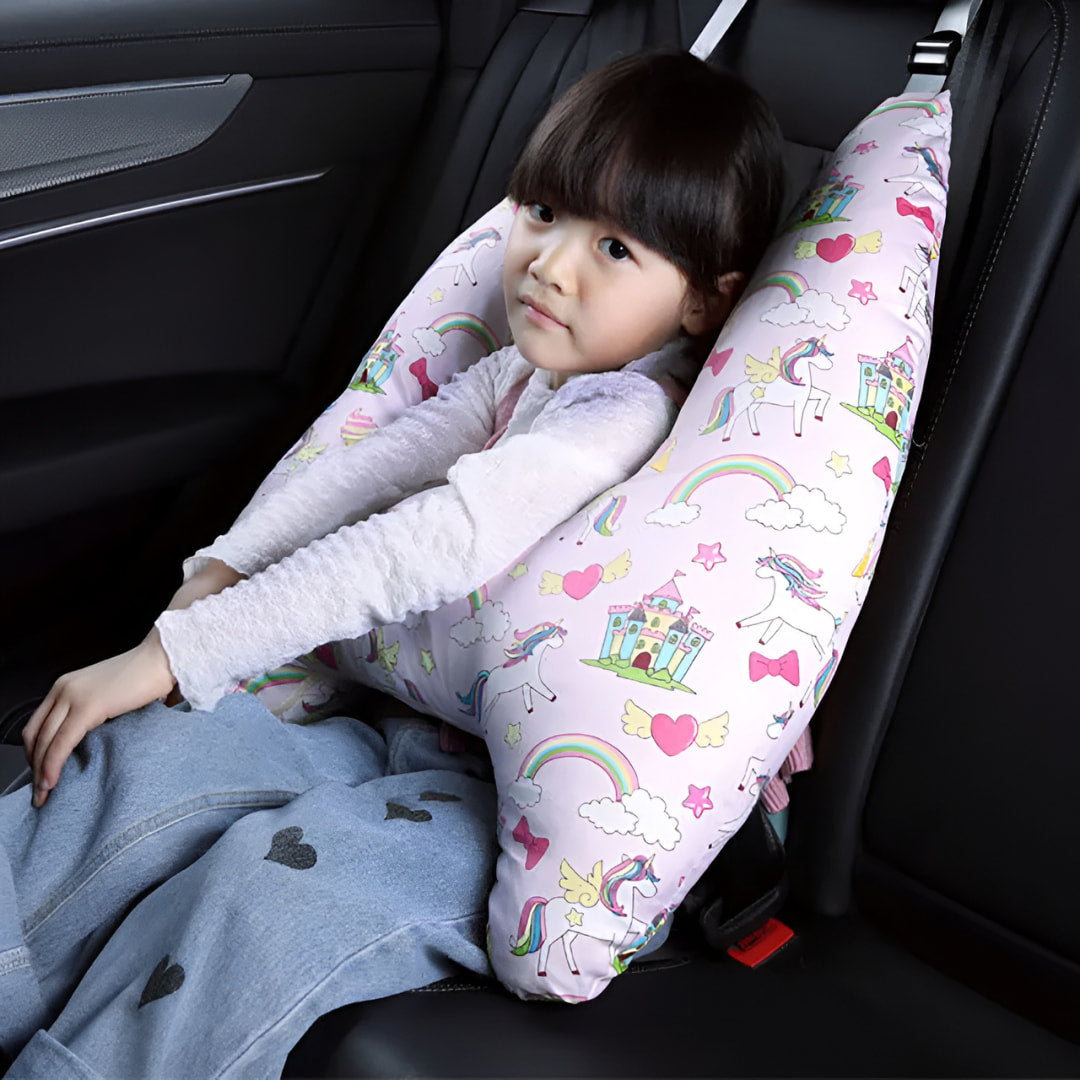 Perfekt Cozy : L'oreiller qui facilite le trajet des enfants